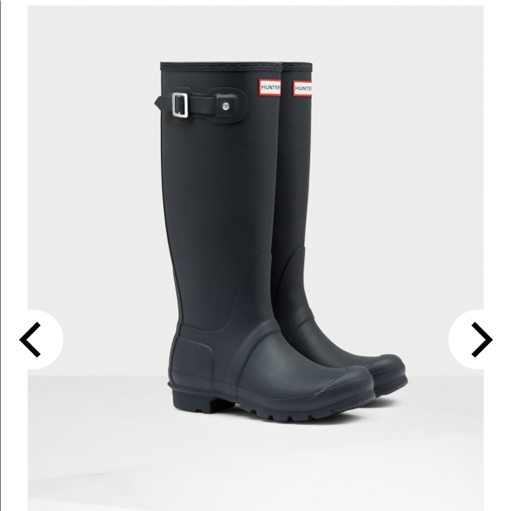 Women's Original Tall Rain Boots: Navy